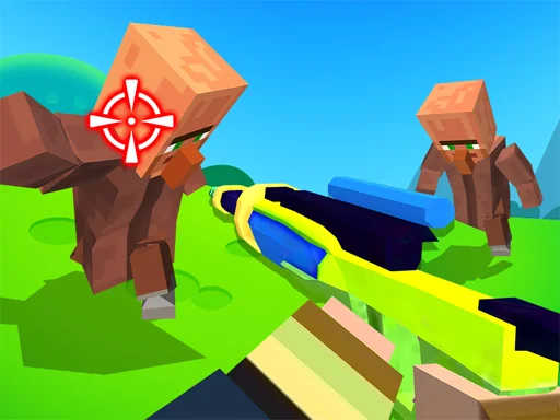 Craft Man vs Giant TNT: Blocky Showdown