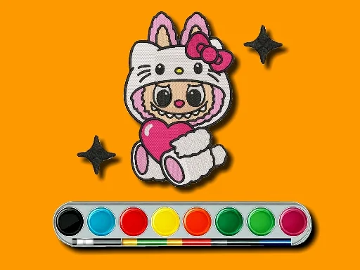 Labubu Coloring Adventure: Score Chase