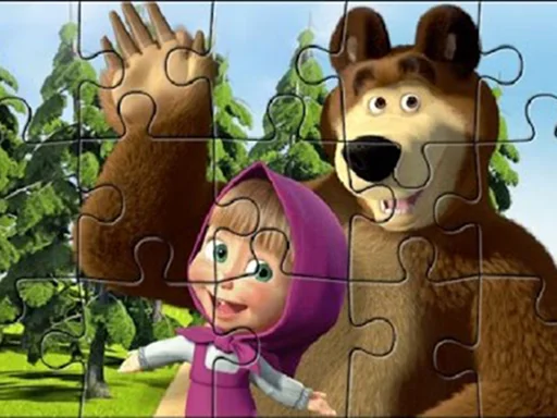 Masha Puzzle Time: Cozy Jigsaws