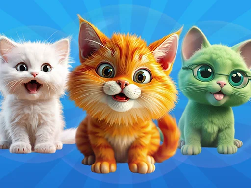 Merge Cats: 2048!: Arcade Sprint