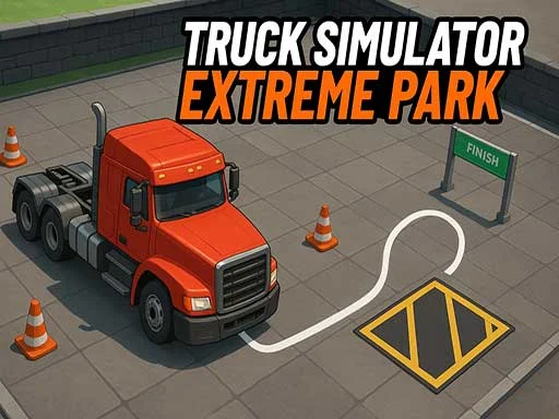 Truck Simulator: Extreme Park Draw-Path